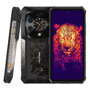 Ulefone Armor 28 Ultra Versiunea Cameră Termică Telefon Rezistent, 16GB+1TB, Night Vision, 10600mAh, 6.67 inch Android 15 MediaTek Dimensity 9300+ Octa Core, Rețea: 5G, NFC (Negru)