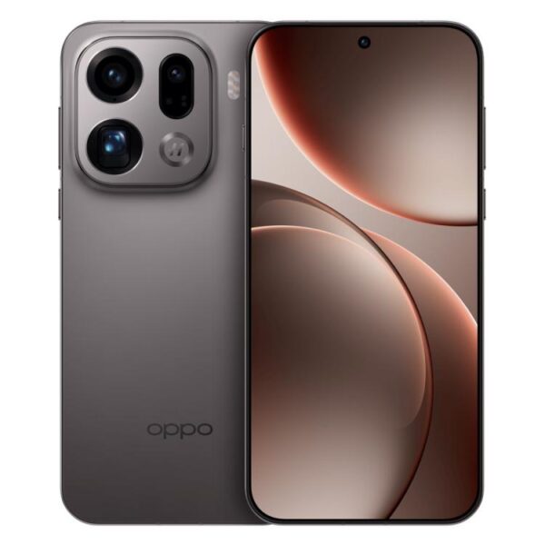 OPPO Find X9 Pro Smartphone IA, 12GB+256GB, Amprentă pe Ecran, 6.78 inch ColorOS 16.0 Dimensity 9500 Octa Core, NFC, OTG, Network: 5G (Culoare Titan)