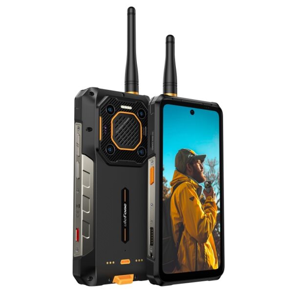 Ulefone Armor 26 Ultra Versiune cu Walkie-Talkie Telefon Rezistent, 12GB+512GB, 6.78 inch Android 13 MediaTek Dimensity 8020 Octa Core, Rețea: 5G, NFC(Negru)